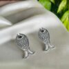 Matsya fishtailed oxidised earrings 2 Matsya fishtailed oxidised earrings