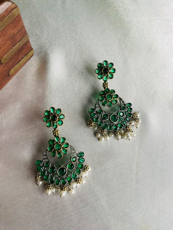Emerald Bloom Chandeliers